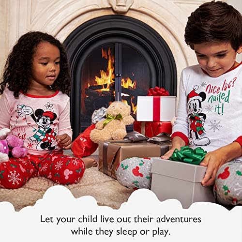 Disney 6-Piece Snug-fit Cotton Pajama Set for Kids