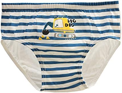 CH Chung Boys Cotton Briefs 2-9Y Car Dinosaur Briefs