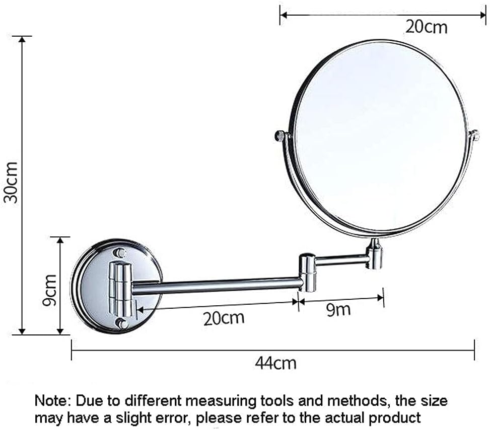 Luxury Gold and Silver Vanity Mirror