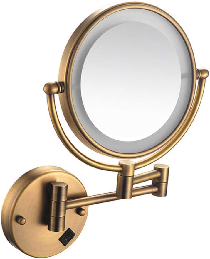 DEIHGE LED Cosmetic Mirror with 3x Magnification