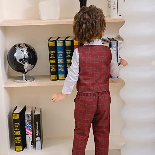 BOYS 3PC Malikat Oxblood Set