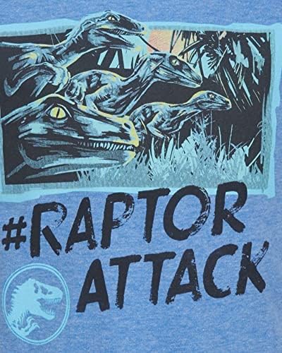 Jurassic Park 3-Piece Toddler to Big Kid Button-Up T-Shirts