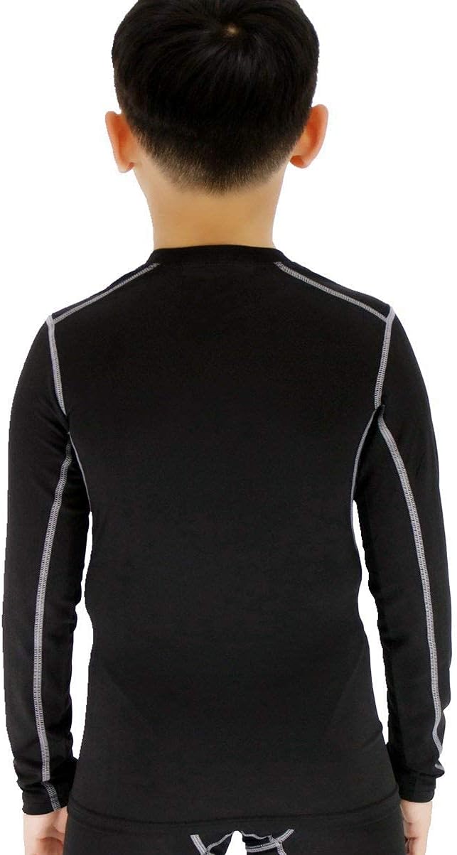 boys soccer compression t-shirt