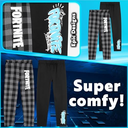 Gamers Nemesis Fortnite Boys Pajamas Packs of 2 Comfy and Fun for Sleep or Play