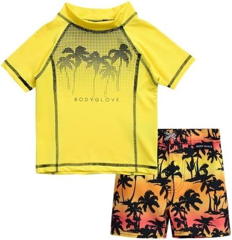 Body Glove Toddler Rash Guard Swim Set for Boys