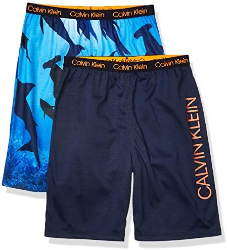 Calvin Klein Boys Lounge Pajama Shorts 2 Pack