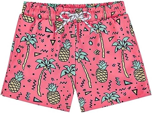Perfect for Boys Swim Trunks Lucia 50 UPF Fun Patterns Lightweight Comfortable Durable Breathable