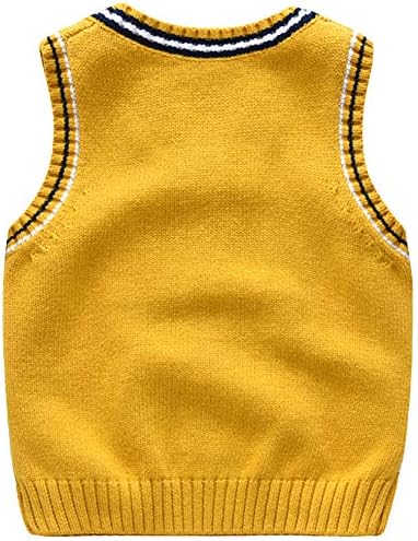 Achiyi Boys Sweater Vest for Toddler and Kids