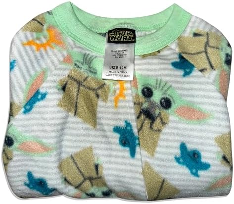 Royal Boys Cozy Fleece non-Slip Zip Front Blanket Sleepers for Toddlers 4T