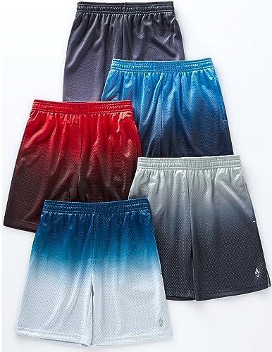 Liberty Pro 5-Pack Printed Mesh Basketball Shorts