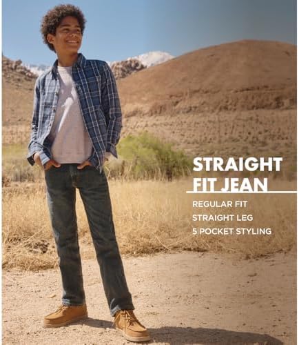 Supreme Quality Wrangler Boys Straight Fit Jeans