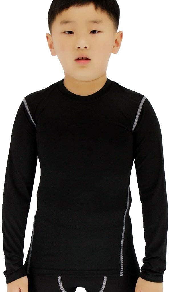 boys soccer compression t-shirt