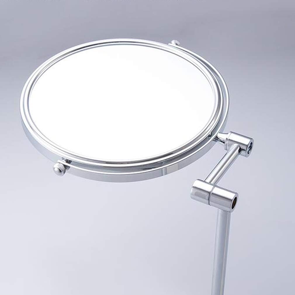 Transform Your Vanity Setup 3-X 360 Swivel Makeup Mirror Silver Finish