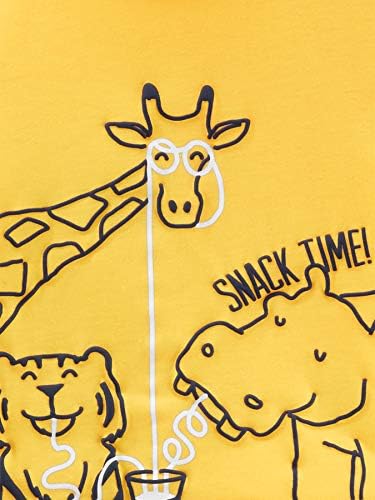 Simple Joys by Carters 4-Piece Pajama Set for Boys Cozy Perfect for Cooling Warm