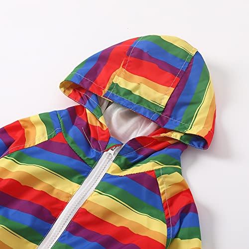 WELAKEN Lightweight Jacket Boys Girls Print Water-Resistant Outreach