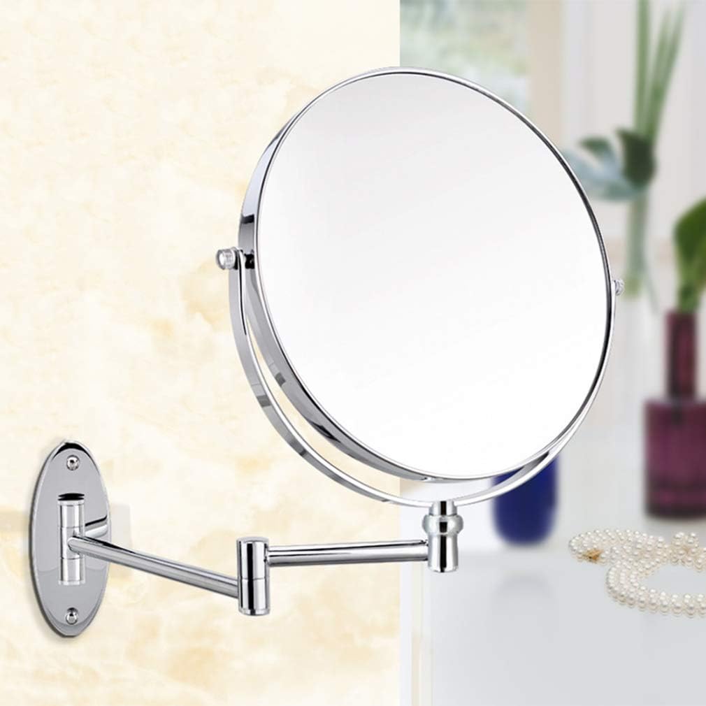LCARY Two-Sided Wall Mounted Beauty Mirror 3X Magnification