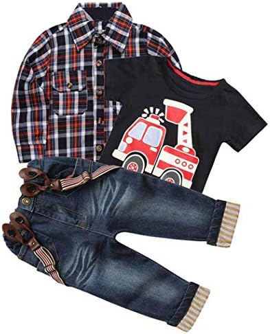 Three-Piece Boys Outfit Set