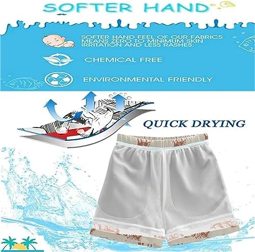 Visesunny Boys Swim Trunks Fashionable Comfortable