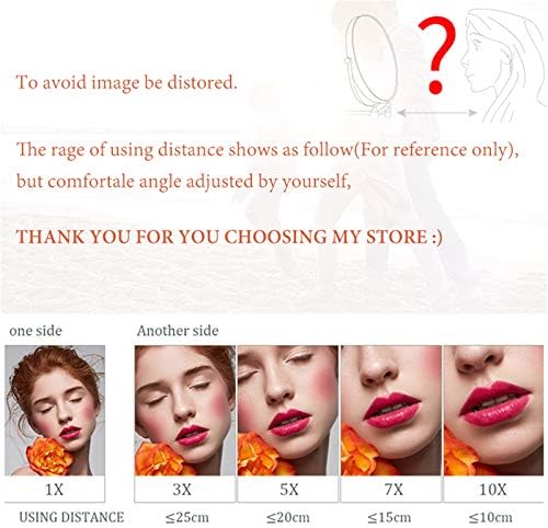 Adjustable Double Sided Makeup Mirror