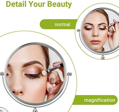 DEIHGE LED Cosmetic Mirror with 3x Magnification