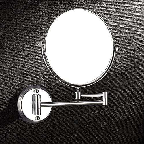 NOVOCE 8 Inch Wall Mount Makeup Mirror with 3X Magnification 1