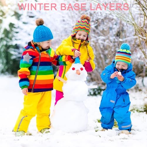 Thermal Underwear Set for Boys Winter Wearing 12M-12Y Warm Comfortable