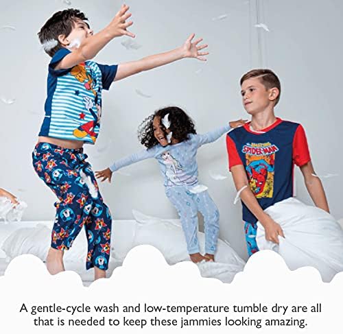 Disney 6-Piece Snug-fit Cotton Pajama Set for Kids