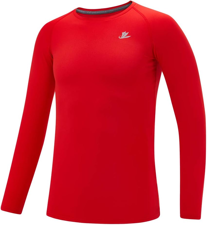 DEVOROPA Youth Boys Compression Thermal Shirt Long Sleeve 1