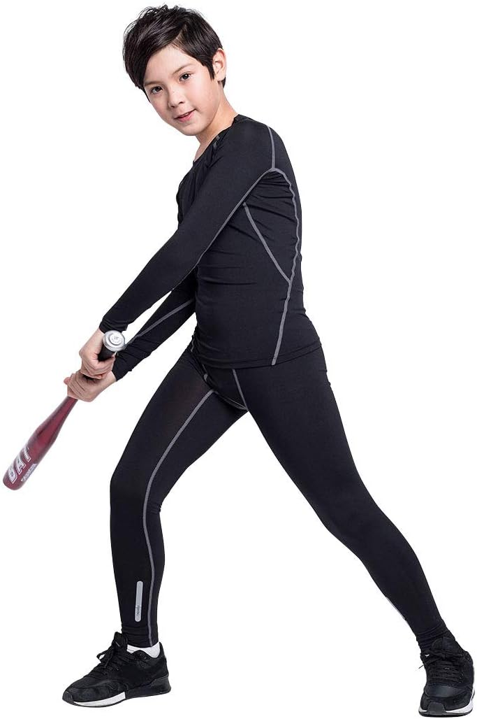 234 Pcs Boys Girls Compression Base Layer Set
