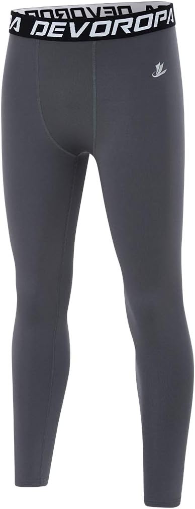 DeVorapa Youth Boys Thermal Compression Leggings
