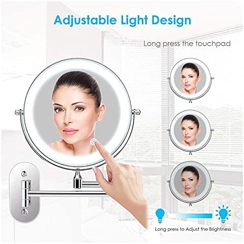 Double Sided Vanity Mirroradjustable LEDbathroomcompact design