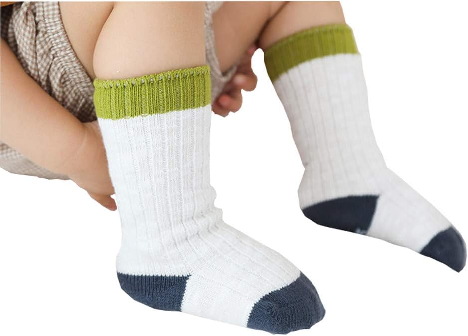 QandSweet Unisex Baby Knee-High Socks for Toddler Boys Girls Soft Warm Winter F fashion