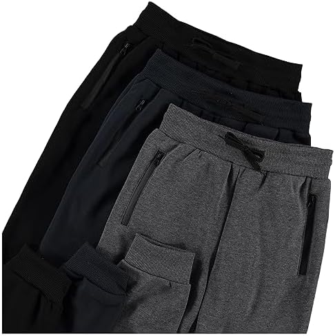 PURE CHAMP 3Pk Boys Sweatpants Fleece Joggers 1
