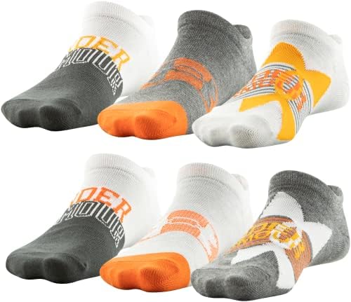 Under Armour Kids Essential Lite No Show Socks 6-Pairs