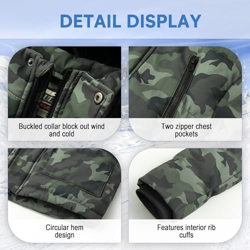WULFUL Boys Warm Puffer Coat