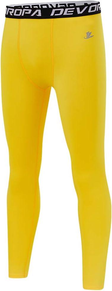 DEVOROPA Thermal Compression Leggings for Boys
