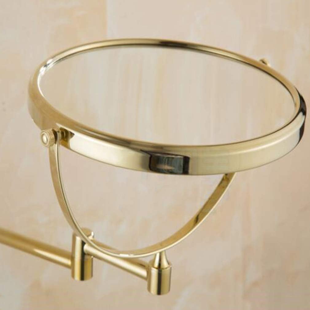 Stylish Makeup Vanity Mirror with Extendable Height and Built-in Lights