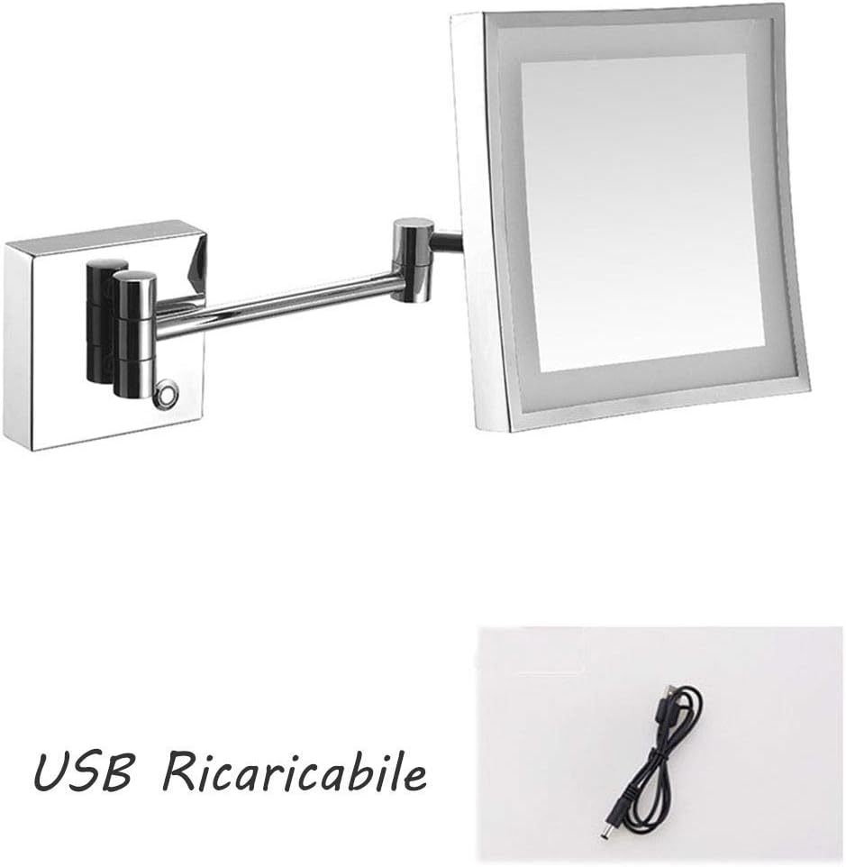 LCARY 3x Magnifying Vanity Mirror