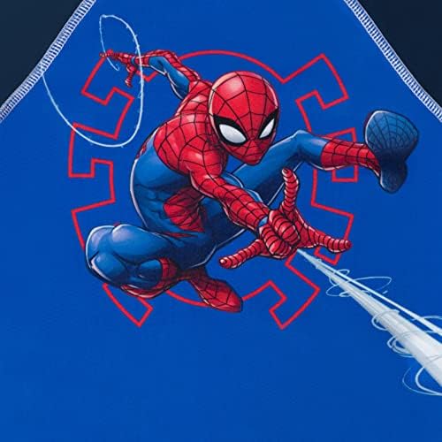 Marvel Spider-Man Pullover and Swim Trunks - Cool Kids Swimwear with UPF Protection