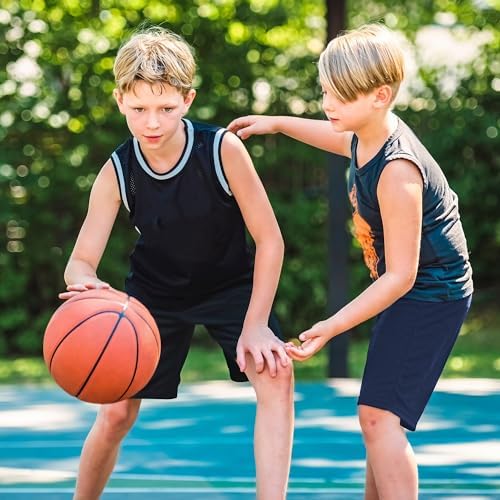 5 Pack Boys Athletic Shorts Quick Dry Active Performance