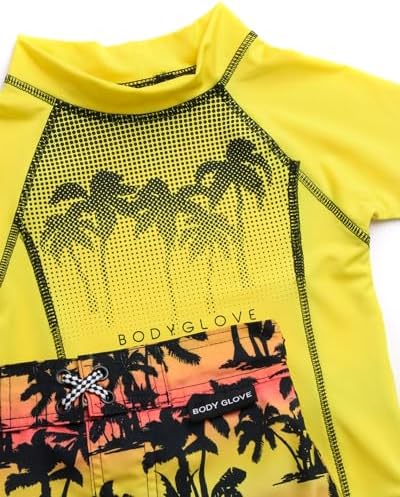 Body Glove Toddler Rash Guard Swim Set for Boys