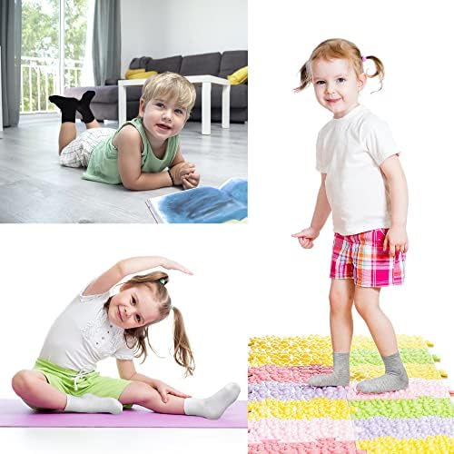 SPTRAMLE Boys Crew Socks Premium Stretch Tech for Growth Activity