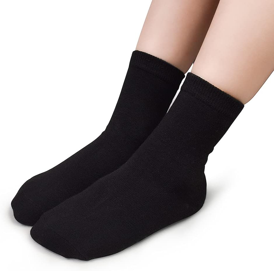 GENTABY Kids Crew Socks 15 Pairs for Boys and Girls