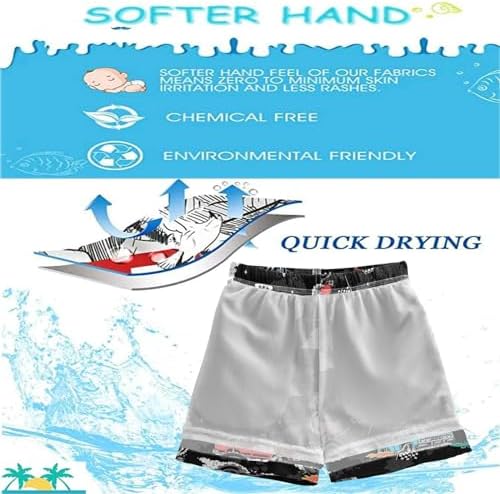 Boys Board ShortsQuick Dry surfacing Boys board shorts for swimming trunks Size 2T-1416