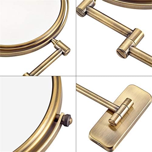 NOVOCE 8 Inch Adjustable Makeup Mirror With 7X Magnification