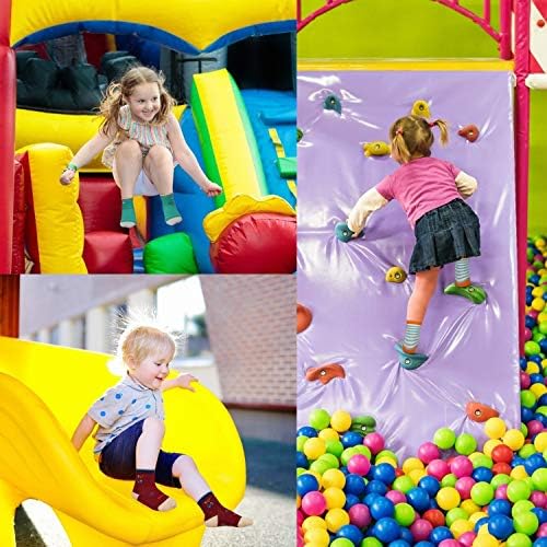 SkiBeaut Toddler Socks 12 Pairs Non Slip Grips