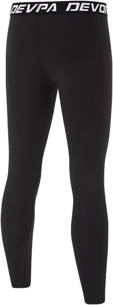 Devoropa Youth Boys Compression Leggings Warm Support for Sports