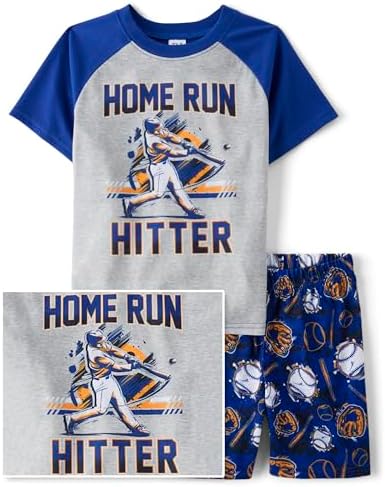 The Childrens Place Boys Sleepwear Set Weekend Warrior Bedtime regrets