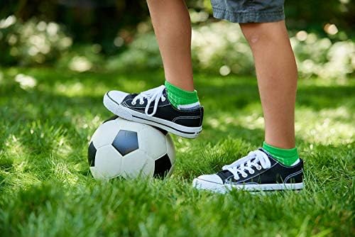 Prince Boys Low Cut Athletic Socks with Cushion for Active Kids 6 Pair Pack