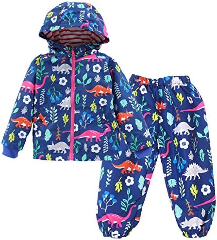 Dinosaur Waterproof Toddler Rain Coats-P